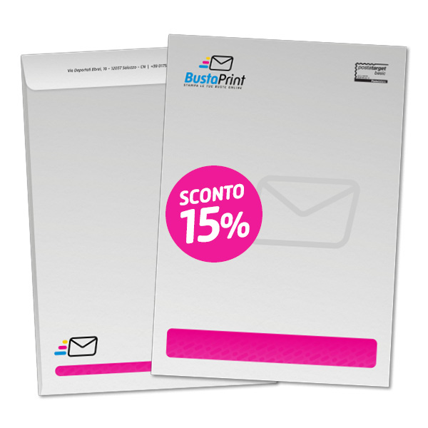 Buste a Sacco personalizzate