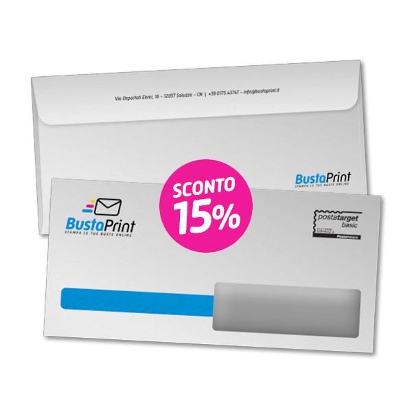 Buste commerciali personalizzate