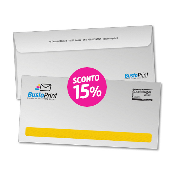 Buste per imbustamento automatico